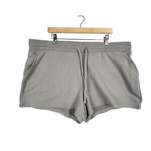 Natural Reflections XXL Sweat Shorts Women Drawstring Pockets Lounge Casual Cozy